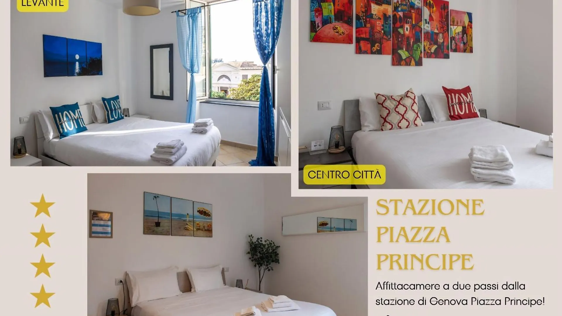 Stazione Piazza Principe - Affittacamere In Centro Citta Genoa